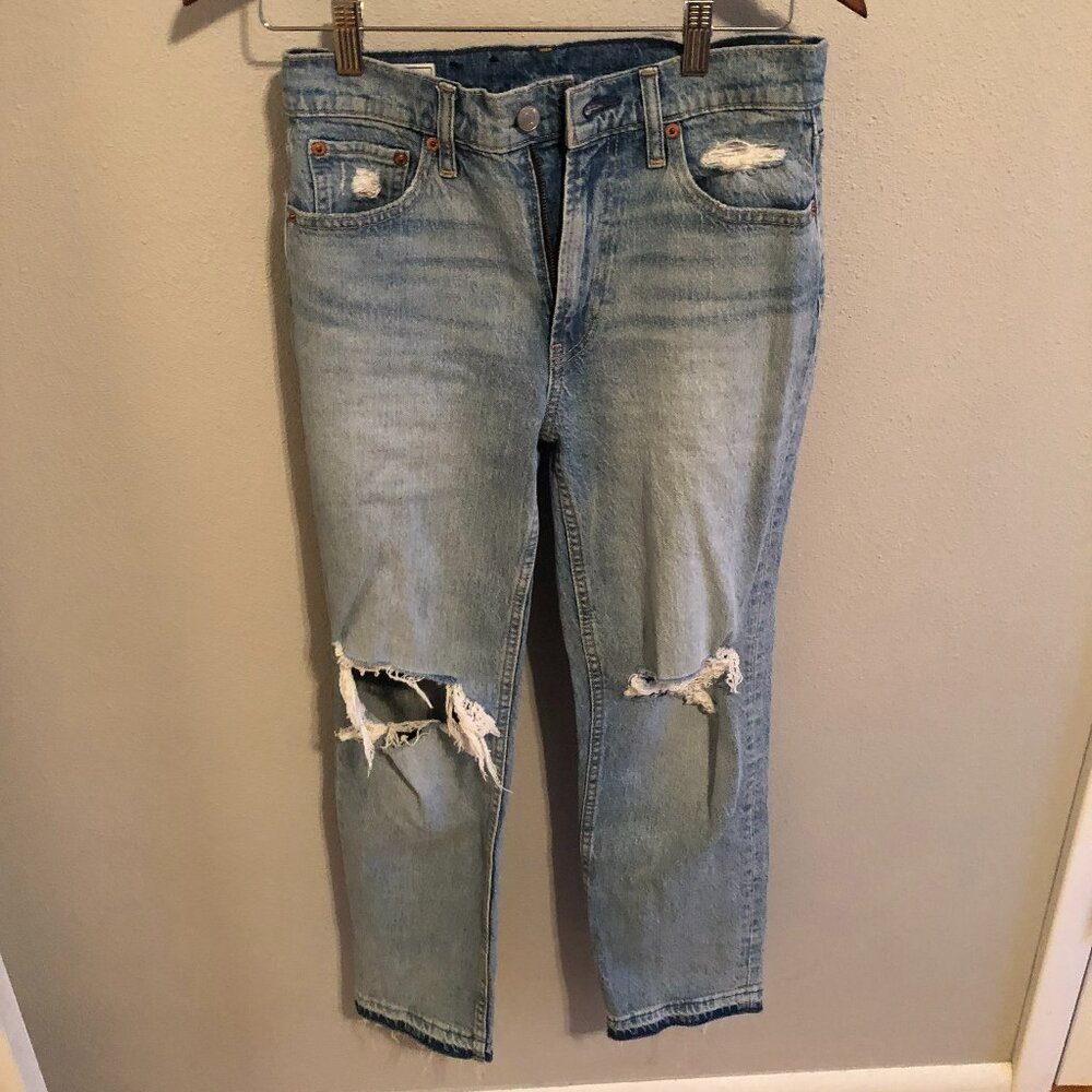 Gap Women's Cheeky Straight High Rise Jeans